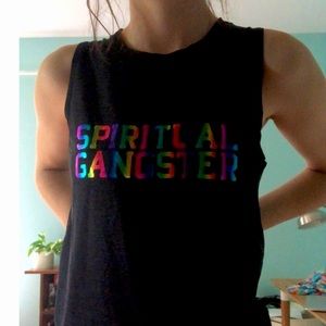 Spiritual gangster tank top
